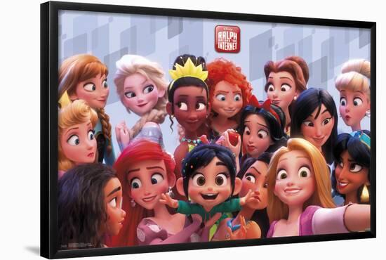 Wreck It Ralph 2 - Princess-null-Framed Poster