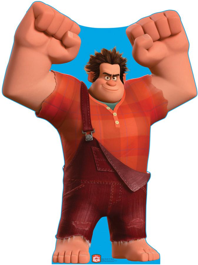 Wreck It Ralph Disney S Wreck It Ralph Movie Lifesize Cardboard Cutout Cardboard Cutouts Allposters Com