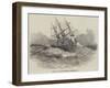 Wreck of a Dutch Indiaman, Pevensey Bay-null-Framed Giclee Print