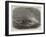 Wreck of a Fishing-Smack Outside the Pier of Ramsgate Harbour-Edwin Weedon-Framed Giclee Print