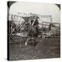 Wreck of a German Bomber That Tried to Break Through the Aerial Defence, World War I, 1914-1918-null-Stretched Canvas