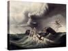 Wreck of an American War-Sloop-J. Lowell-Stretched Canvas