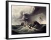 Wreck of an American War-Sloop-J. Lowell-Framed Giclee Print