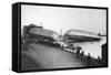 Wreck of Britain's Greatest Airship, the Mayfly, at Barrow, 1911-Thomas E. & Horace Grant-Framed Stretched Canvas