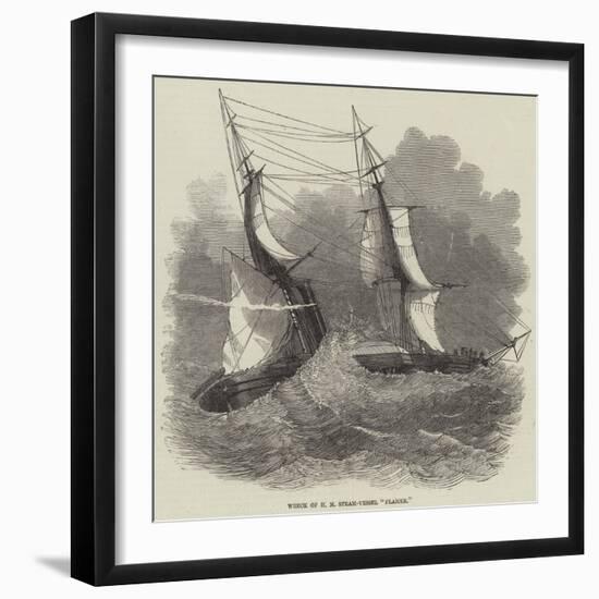 Wreck of Hm Steam-Vessel Flamer-null-Framed Giclee Print