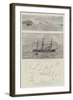 Wreck of HMS Sultan, Near Malta-null-Framed Giclee Print