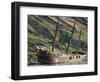 Wreck of the Bayard in Ocean Harbor, whaling station in South Georgia, colony of South Georgia Shag-Martin Zwick-Framed Photographic Print