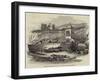 Wreck of the Brigs Mary and Hope, at Whitby, Yorkshire-null-Framed Giclee Print