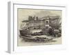 Wreck of the Brigs Mary and Hope, at Whitby, Yorkshire-null-Framed Giclee Print