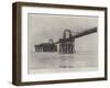 Wreck of the Chain Pier at Brighton, the Pier in its Last Days-null-Framed Giclee Print