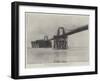 Wreck of the Chain Pier at Brighton, the Pier in its Last Days-null-Framed Giclee Print