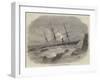 Wreck of the Chilian Steamer Cazador-null-Framed Giclee Print