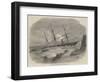 Wreck of the Chilian Steamer Cazador-null-Framed Giclee Print