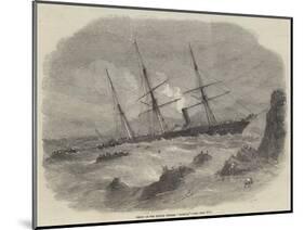 Wreck of the Chilian Steamer Cazador-null-Mounted Giclee Print