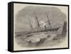 Wreck of the Chilian Steamer Cazador-null-Framed Stretched Canvas