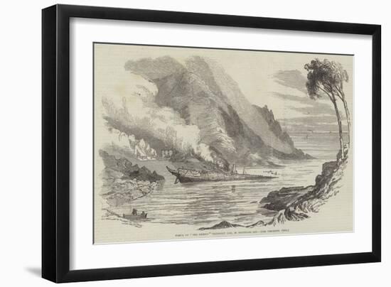 Wreck of The Croesus Transport Ship, in Fruttuoso Bay-null-Framed Giclee Print