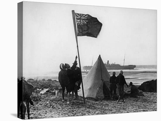 Wreck of the Delhi on the Moroccan Coast, December, 1911-Thomas E. & Horace Grant-Stretched Canvas