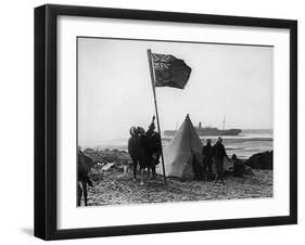 Wreck of the Delhi on the Moroccan Coast, December, 1911-Thomas E. & Horace Grant-Framed Photographic Print