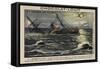 Wreck of the Drummond Castle Off Ushant, France, 16 June 1896-null-Framed Stretched Canvas