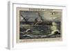 Wreck of the Drummond Castle Off Ushant, France, 16 June 1896-null-Framed Giclee Print