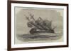 Wreck of the Duncan Dunbar, Australian Passenger Ship, on the Coast of Brazil-null-Framed Giclee Print