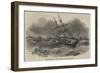 Wreck of the English Brig Hebe, in the Colombo Roads, Ceylon-null-Framed Giclee Print