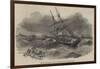 Wreck of the English Brig Hebe, in the Colombo Roads, Ceylon-null-Framed Giclee Print