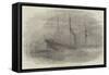 Wreck of The Forerunner African Mail-Steamer, at Point St Lorenzo-null-Framed Stretched Canvas