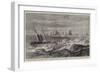 Wreck of the Jersey Mail Steam-Packet Express on the Grunes Houillieres-Richard Principal Leitch-Framed Giclee Print