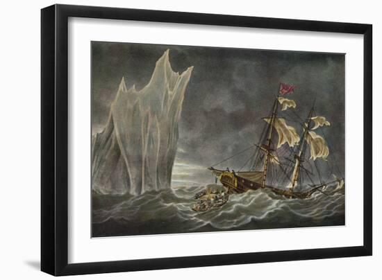 Wreck of the Lady Hobart, 1803, 1925-null-Framed Giclee Print