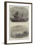 Wreck of the Mail Steam-Ship Rangoon at Galle-null-Framed Giclee Print