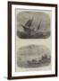 Wreck of the Mail Steam-Ship Rangoon at Galle-null-Framed Giclee Print