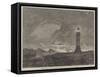 Wreck of the Mail-Steamer Athens in Table Bay, Cape of Good Hope-null-Framed Stretched Canvas