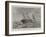 Wreck of the Peninsular and Oriental Company's Steamer Tasmania, on the Monk Rocks, Corsica-null-Framed Giclee Print