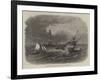 Wreck of the Screw Steam-Ship Hiogo on the Eddystone Rocks-null-Framed Giclee Print