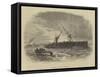 Wreck of the Spindrift-Walter William May-Framed Stretched Canvas