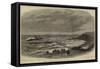 Wreck of the Steam-Ship Queen Elizabeth at Calaparra, Near Gibraltar-null-Framed Stretched Canvas