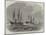 Wreck of the Steamer Hydaspe on the Pan Shoal Rhio Strait, Near Singapore-Edwin Weedon-Mounted Giclee Print