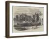 Wreck of the Thames Steam Boat Metis, at Woolwich-null-Framed Giclee Print