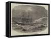 Wreck of the Underley at the Back of the Isle of Wight-Edwin Weedon-Framed Stretched Canvas