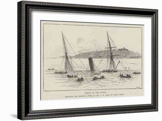Wreck of the Utopia-null-Framed Giclee Print