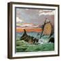 Wreck of the White Ship, 1120-null-Framed Giclee Print