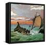 Wreck of the White Ship, 1120-null-Framed Stretched Canvas