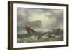 Wreck Off Scarborough, 1863-John Warkup Swift-Framed Giclee Print