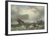 Wreck Off Scarborough, 1863-John Warkup Swift-Framed Giclee Print