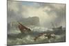 Wreck Off Scarborough, 1863-John Warkup Swift-Mounted Giclee Print