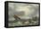 Wreck Off Scarborough, 1863-John Warkup Swift-Framed Stretched Canvas