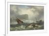 Wreck Off Scarborough, 1863-John Warkup Swift-Framed Giclee Print