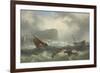 Wreck Off Scarborough, 1863-John Warkup Swift-Framed Giclee Print