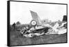 Wreckage of Aeroplane in Which British Pilot Flight-Lieutenant Warneford Was Killed, 1915-null-Framed Stretched Canvas